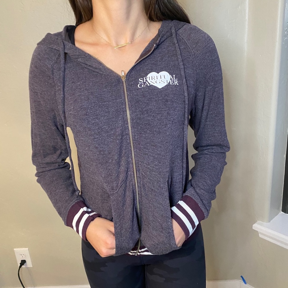 Spiritual Gangster Zip up Jacket